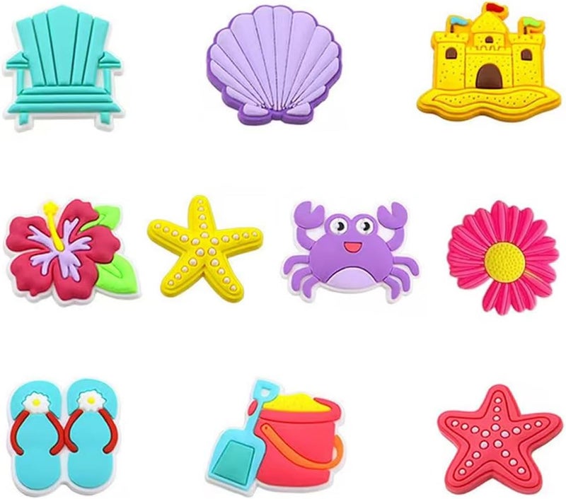 BOWNDY Animals Shoe Charms for Clog Shoes,Random Bulk Cute Girly Decoration Pin Charms for Men Women - Image 2